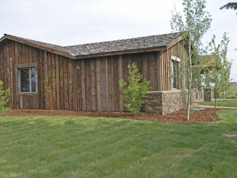 Mushroomwood Siding / This siding is the back (less weathered) face of the mushroomwood